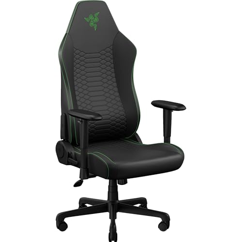 صندلی گیمینگ ارگونومیک ریزر Razer Iskur V2 X NewGen (مشکی/سبز)
