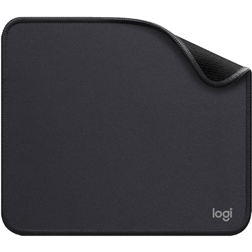 ماوس پد لاجیتک Logitech مدل 956-000049 سری Studio گرافیتی با سطح ضد آب و پایه ضد لغزش