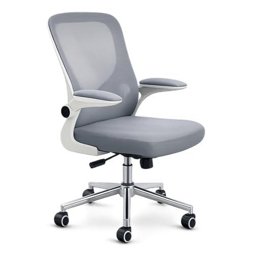 صندلی اداری ارگونومیک Multi Home Furniture Mesh Office Chair (سفید و خاکستری) مدل MH-271