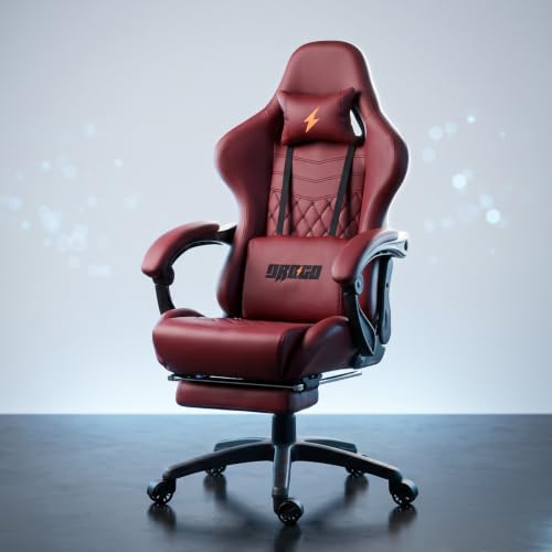 صندلی گیمینگ ارگونومیک بایبی BAYBEE Drogo Ergonomic Gaming Chair (قرمز) مدل DGC001