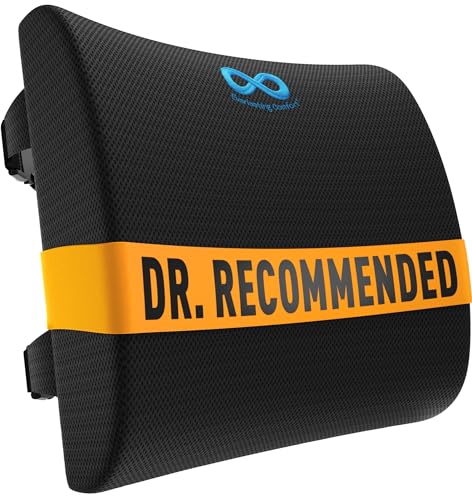 Everlasting Comfort The Original Lumbar Support Pillow - Improves Posture, Promotes Back…