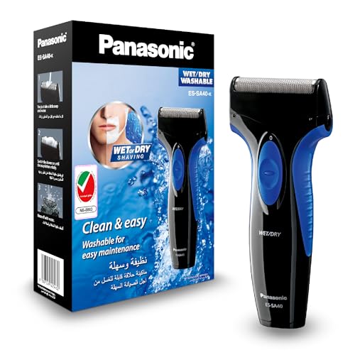 ریش تراش مرطوب و خشک Panasonic Pro Curve - Es-Sa40، Blueblack