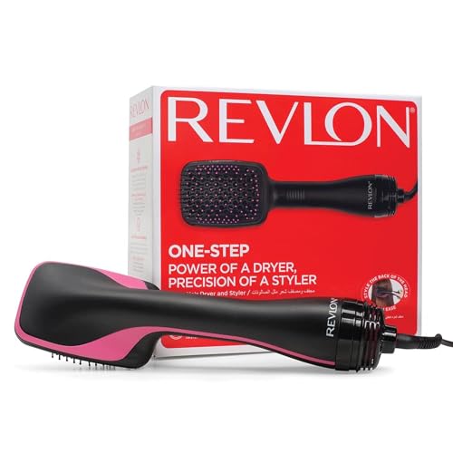 Revlon RVDR5212 Perfect Heat One Step Dryer & Styler، 1100 وات، 2 تنظیم سرعت حرارتی. طرح پارو بزرگ.