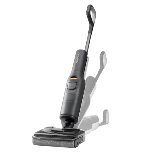 جاروبرقی خشک مرطوب roborock F25 ACE COMBO، جاروبرقی بی سیم همه در یک با 20000 پاسکال، پاک کننده مرطوب درهم و برهم برای کف های سخت، خشک کن فلاش با هوای داغ 194 درجه فارنهایت و خود تمیز شونده با آب داغ
