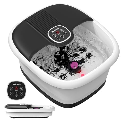 ماساژور حمام اسپا تاشو با حرارت و کنترل از راه دور مدل Nekteck MZD-01