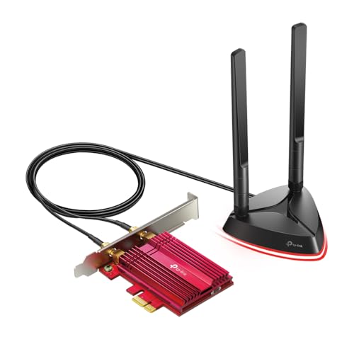 کارت شبکه بیسیم TP-Link Archer TX3000E دو بانده AX3000 با سرعت 2400Mbps، بلوتوث 5.2 و wifi6