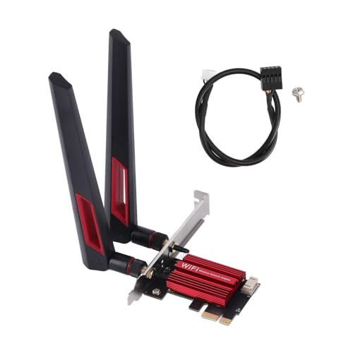 کارت وایرلس PCIe، کارت شبکه WiFi دو باند 2.4G/5G 1200 مگابیت بر ثانیه